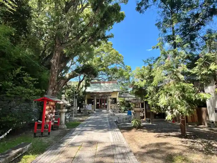 刺田比古神社の景色
