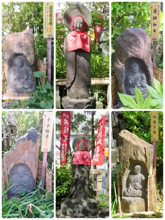 吉原弁財天本宮(吉原神社奥宮)の仏像