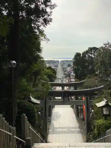 宮地嶽神社の景色