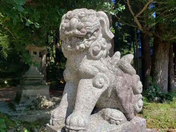 相倉地主神社の狛犬