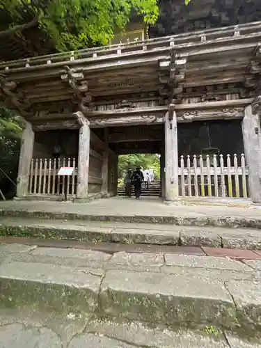 竹林寺の山門