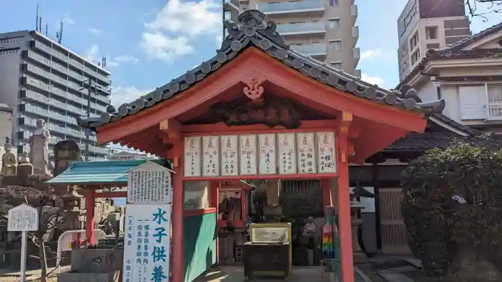 愛染堂勝鬘院の地蔵