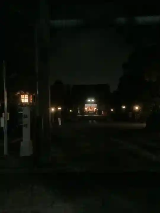 溝旗神社(肇國神社)の本殿・本堂