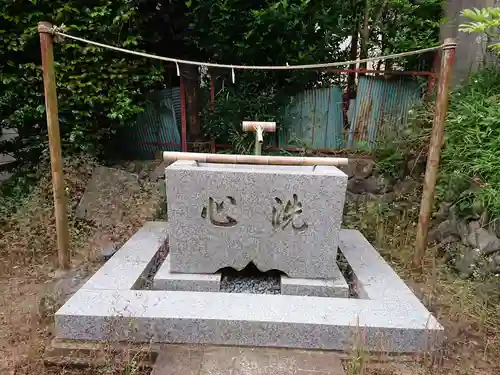 御霊神社（川名御霊神社）の手水舎