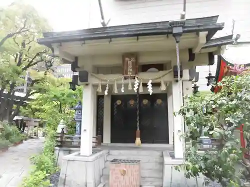 火防　陶器神社（坐摩神社末社）の本殿・本堂