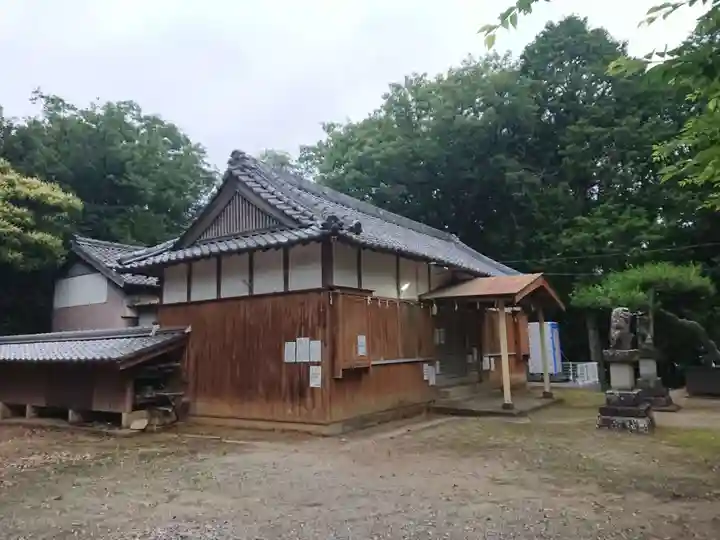 忍山神社の本殿・本堂