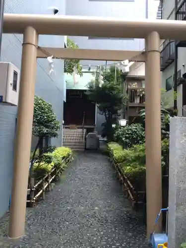 天祖神社の鳥居