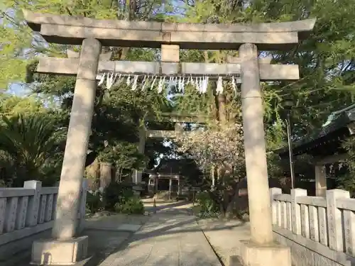 葛西神社の鳥居