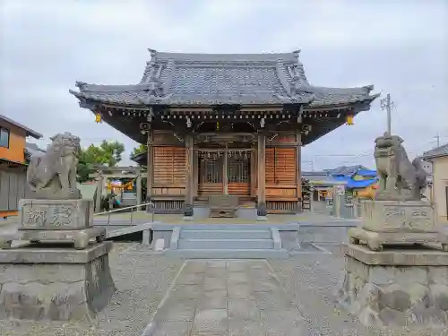 井内八幡宮の本殿・本堂