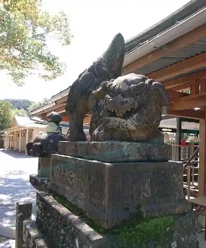 諫早神社（九州総守護  四面宮）の狛犬