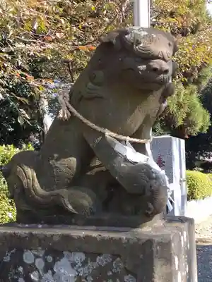 大沼神社の狛犬