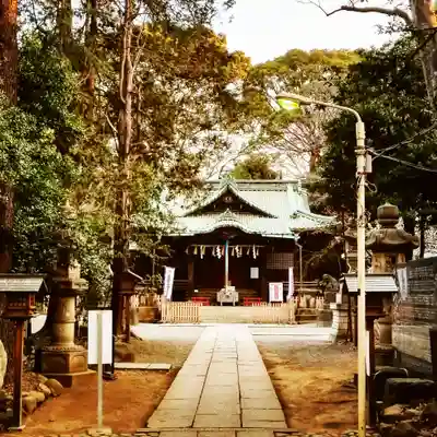 代々木八幡宮の本殿・本堂