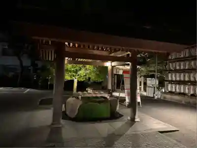 桑名宗社（春日神社）の手水舎