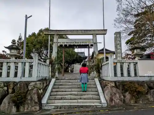 平田御薗神明社の鳥居