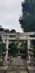 青砥神社の鳥居