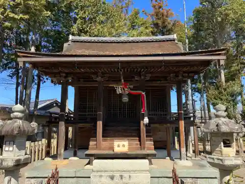 高木神社の本殿