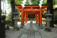 孫太郎稲荷神社(薬師寺境内社)の鳥居