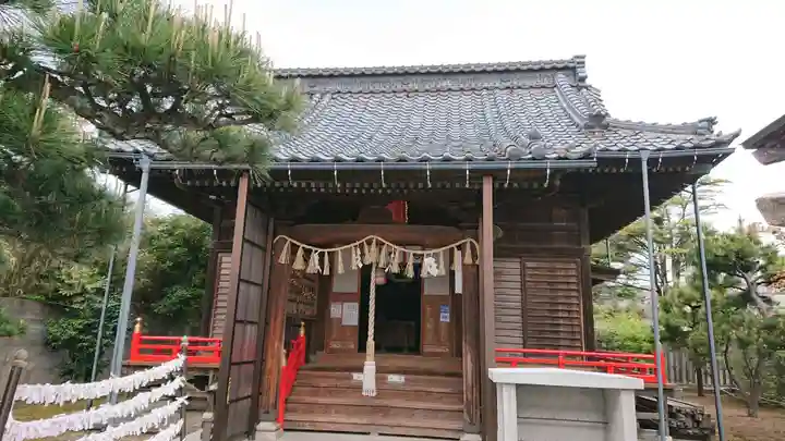 青山御幣稲荷神社の本殿・本堂