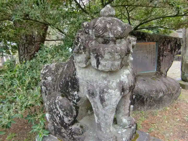 今市瀧尾神社の狛犬