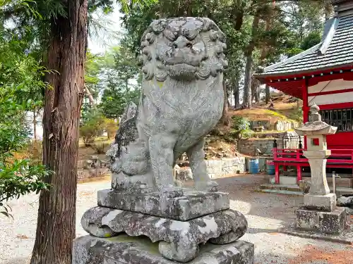 一宮浅間神社の狛犬