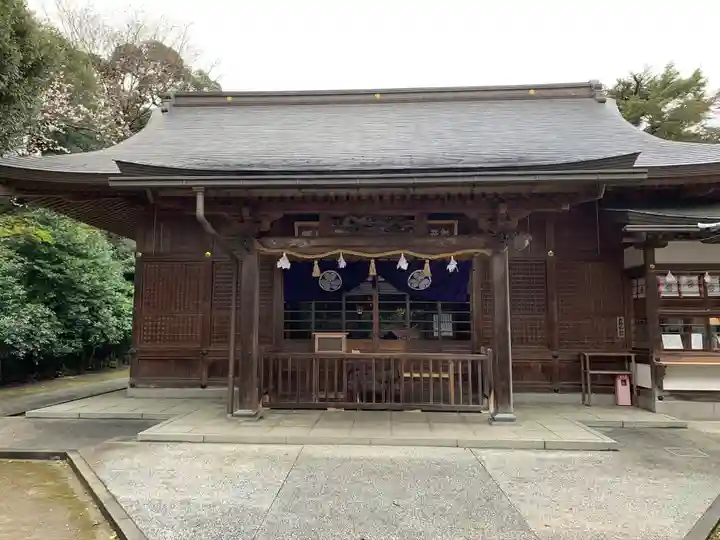 松江城山稲荷神社の本殿・本堂