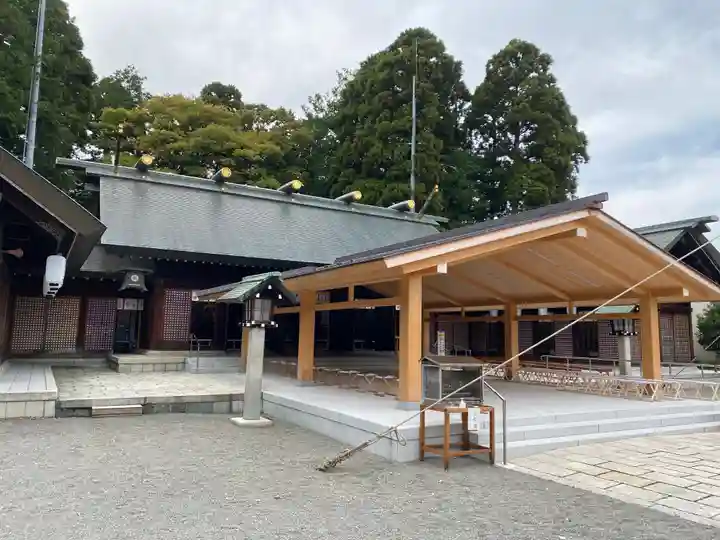 石川護國神社の本殿・本堂