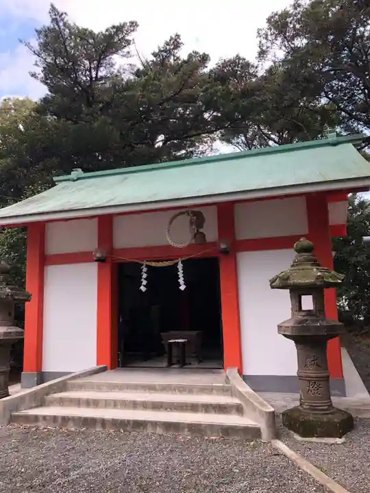 烏帽子嶽神社の本殿・本堂