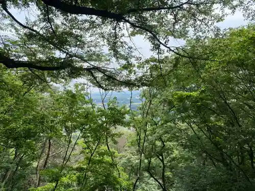 三毳神社（奥宮）の景色