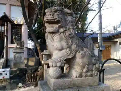 神明社（牧野神明社）の狛犬