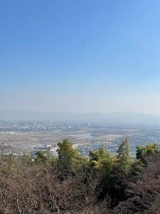 石清水八幡宮の景色