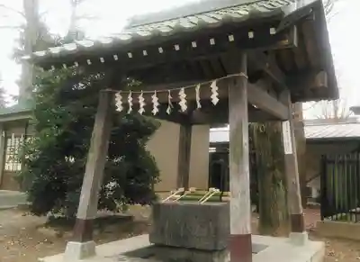 小野神社の手水舎