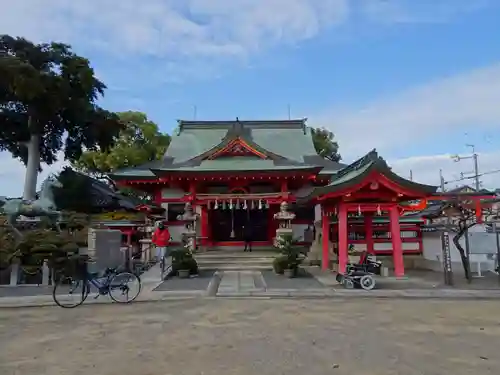 奈加美神社の本殿・本堂