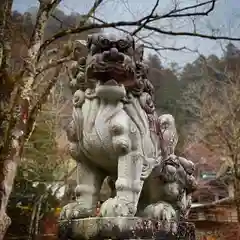 古峯神社の狛犬