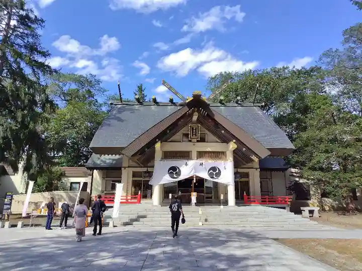 帯廣神社の本殿・本堂