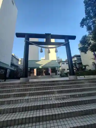 城岡神社の鳥居