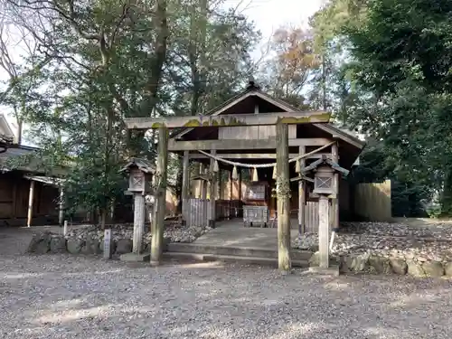 箕曲中松原神社の本殿・本堂