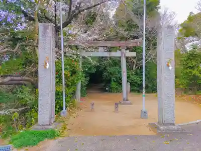 津嶋社（北島町）の鳥居