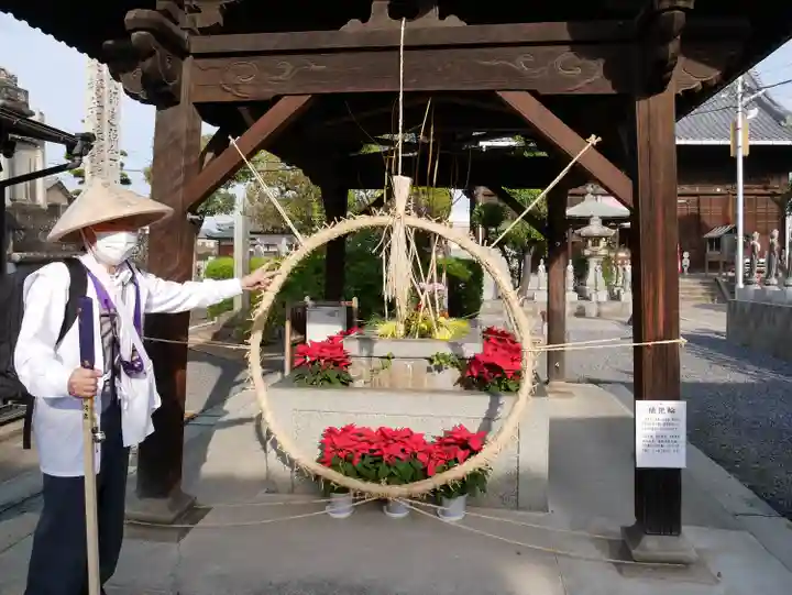 道隆寺の手水舎