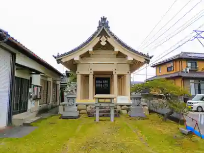 神明社（西福田4）の本殿・本堂