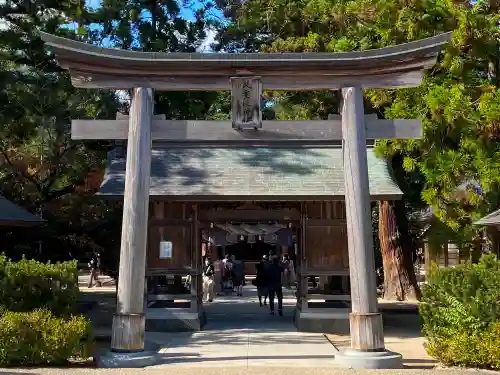 八重垣神社の鳥居
