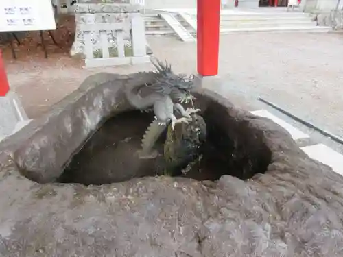 赤城神社の手水