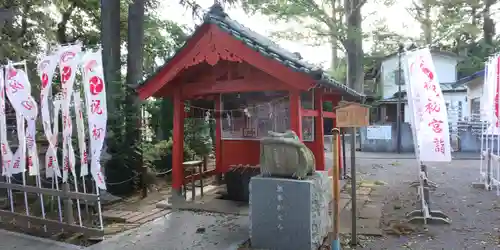 白岡八幡神社の手水