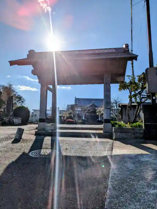 海隣寺の山門・神門
