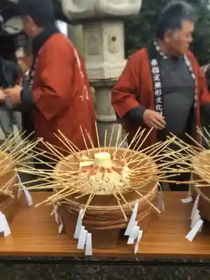 下老袋氷川神社のお祭り