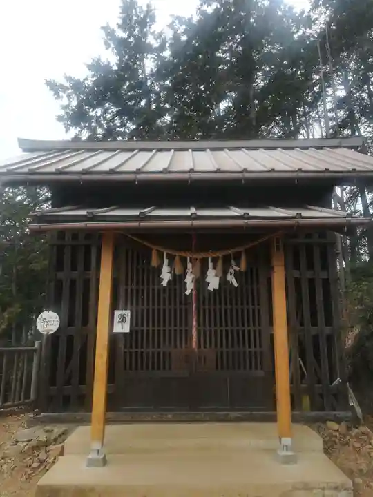 御嶽八幡神社の本殿・本堂