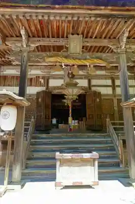 神峯山寺の本殿・本堂