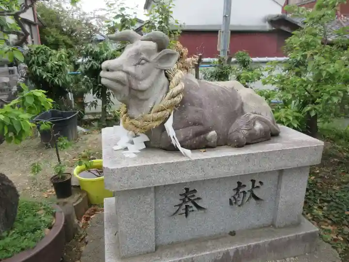 菅原天満宮(菅原神社)の狛犬