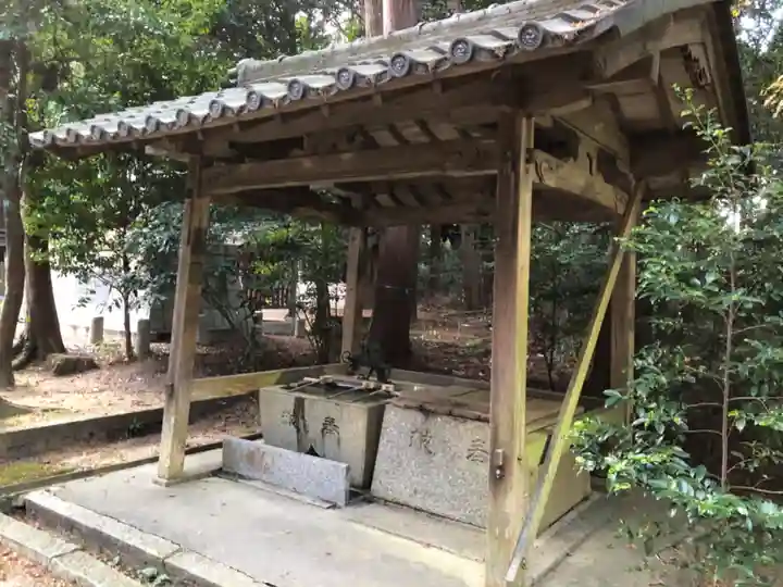 小槻大社の手水舎