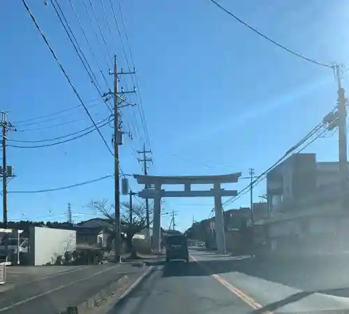 香取神宮の鳥居