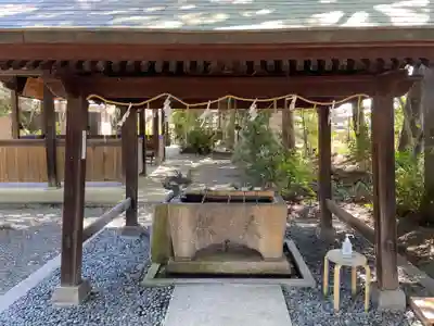 崇道天皇神社の手水舎